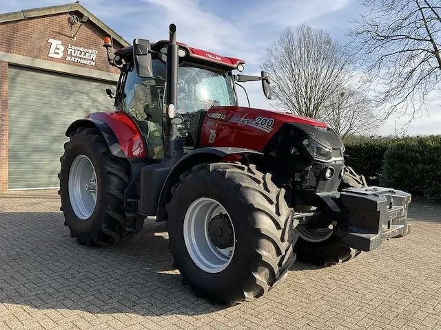 2021 case ih puma 200 cvx drive vierwielaangedreven landbouwtractor - afbeelding 28 van  33