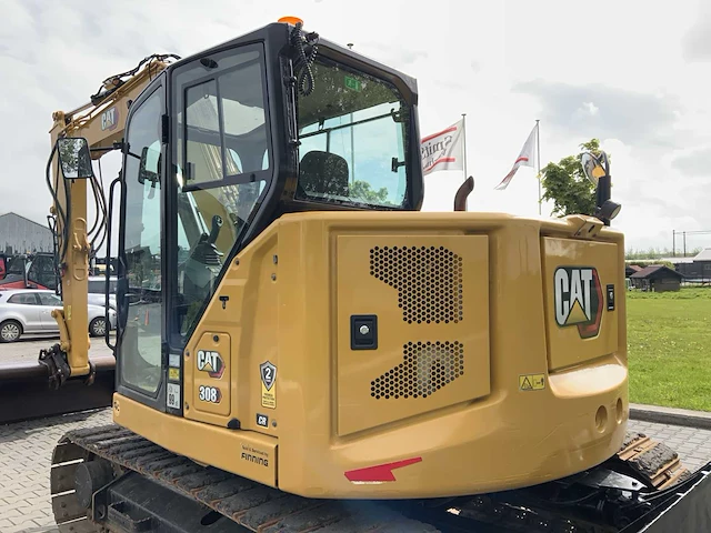 2021 caterpillar 308cr midigraafmachine - afbeelding 45 van  49