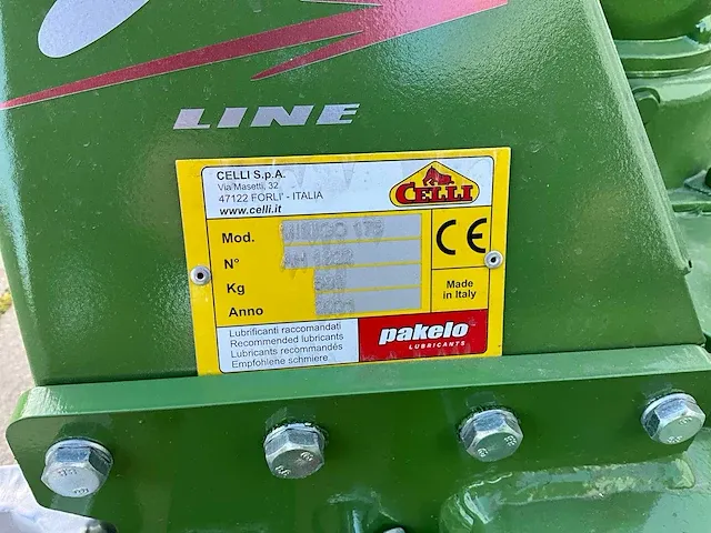 2021 celli minigo 175 rotorkopeg - afbeelding 4 van  12