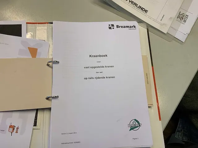 2021 cmak breamark bovenloophalkraan - afbeelding 5 van  13