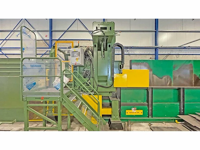 2021 cross wrap dw 1400 bale opener / dewiring line - afbeelding 3 van  59