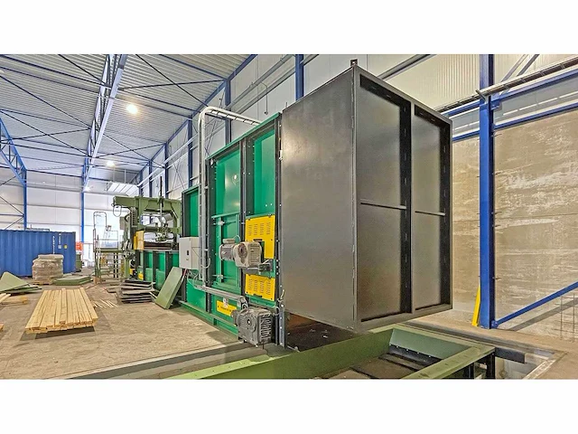 2021 cross wrap dw 1400 bale opener / dewiring line - afbeelding 8 van  59