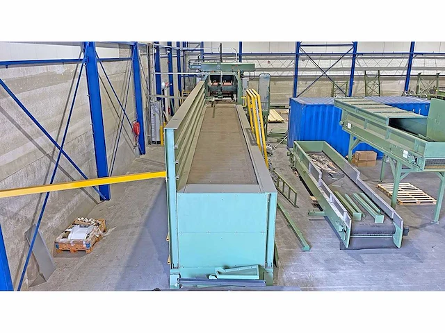 2021 cross wrap dw 1400 bale opener / dewiring line - afbeelding 25 van  59