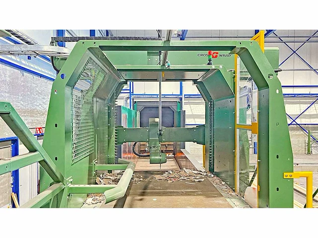 2021 cross wrap dw 1400 bale opener / dewiring line - afbeelding 29 van  59
