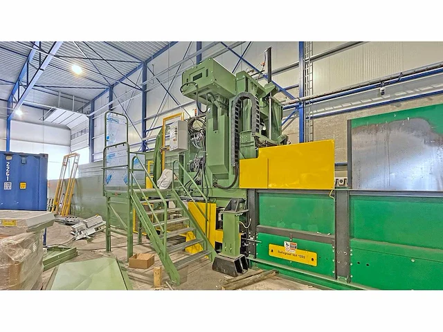 2021 cross wrap dw 1400 bale opener / dewiring line - afbeelding 7 van  59