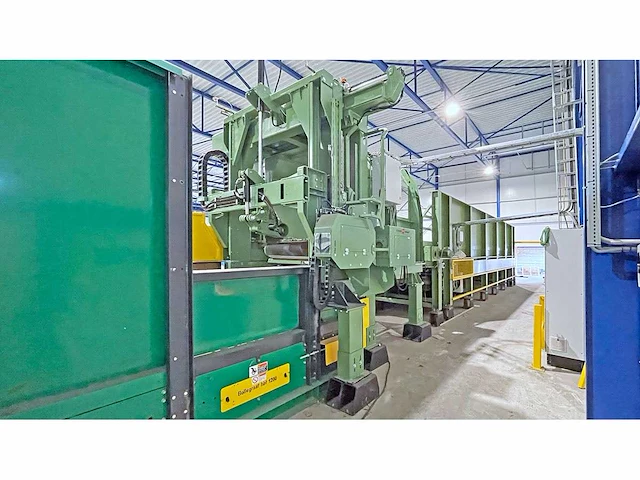 2021 cross wrap dw 1400 bale opener / dewiring line - afbeelding 11 van  59
