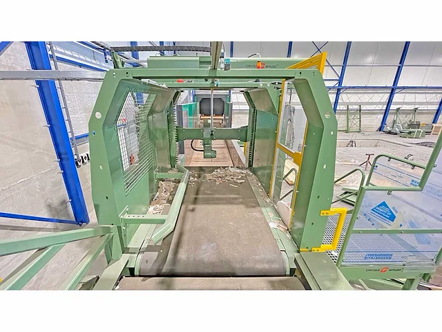 2021 cross wrap dw 1400 bale opener / dewiring line - afbeelding 28 van  59