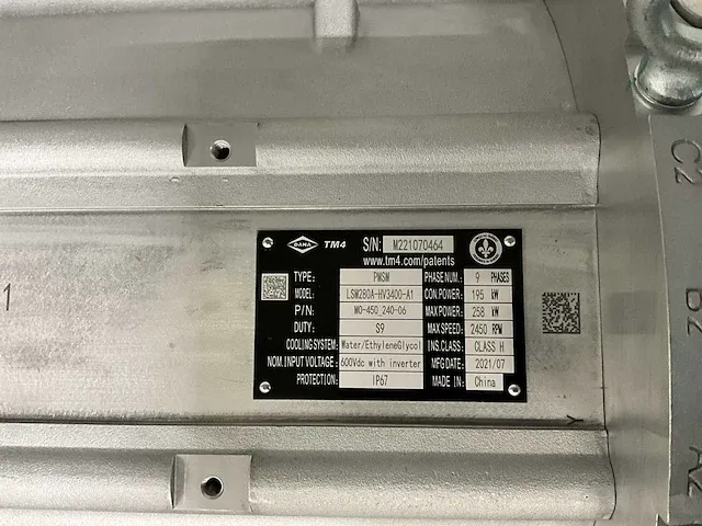 2021 dana tm4 sumo hd hv3400 elektronische motor aandrijf set - afbeelding 18 van  21