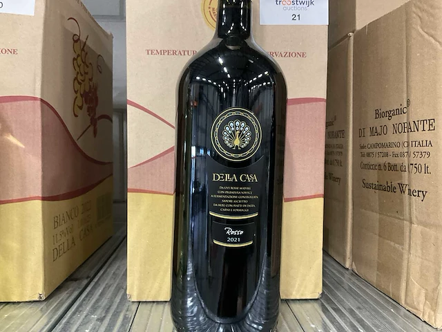 2021 della casa rode wijn 1,5 liter (6x) - afbeelding 1 van  3