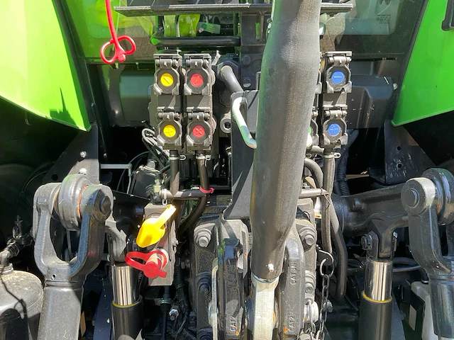 2021 deutz-fahr 6140 ttv vierwielaangedreven landbouwtractor - afbeelding 10 van  34