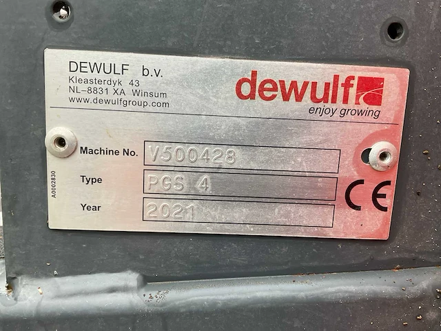 2021 dewulf miedema pgs 4 pootgoedsnijder - afbeelding 12 van  12