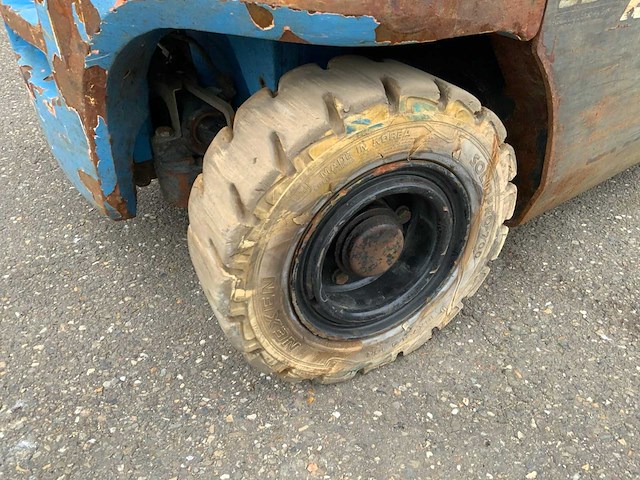 2021 doosan b25x-7 vorkheftruck - afbeelding 15 van  17