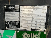 2021 doosan b25x-7 vorkheftruck - afbeelding 10 van  19