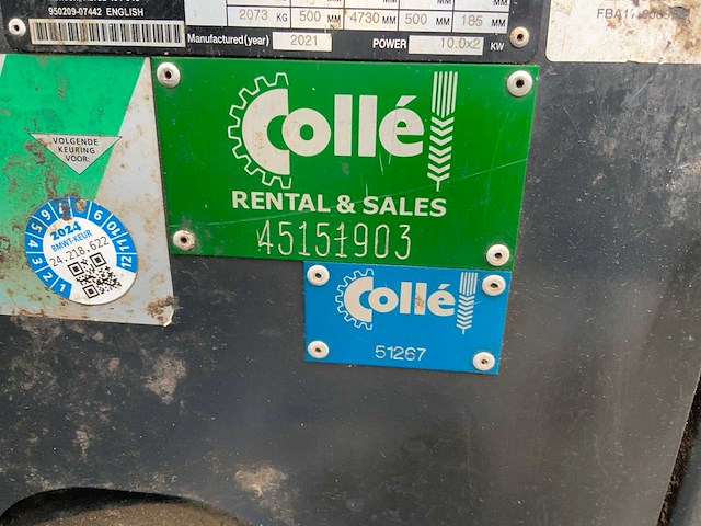 2021 doosan b25x-7 vorkheftruck - afbeelding 11 van  19