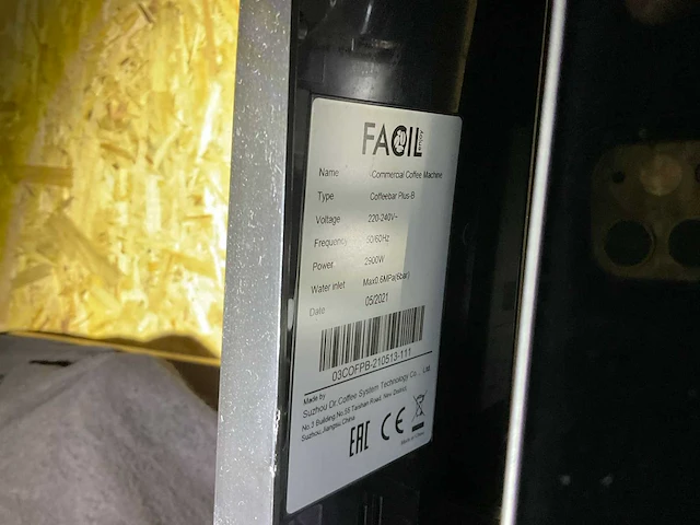 2021 dr. coffee facil coffeebar plus 8 koffiemachine - afbeelding 8 van  8