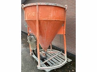 2021 eichinger 1000 l betonkubel - afbeelding 3 van  4