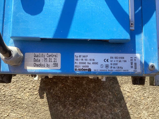 2021 el bjorn bt 348p frequentieregelaar (2x) - afbeelding 4 van  4