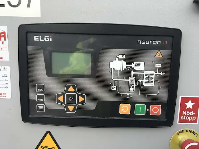 2021 elgi eg55-9 air compressor - afbeelding 6 van  10