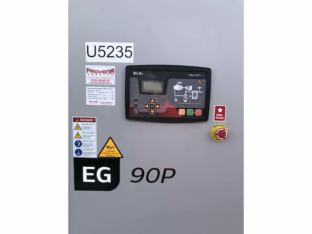 2021 elgi eg90v-11-p air compressor - afbeelding 17 van  21