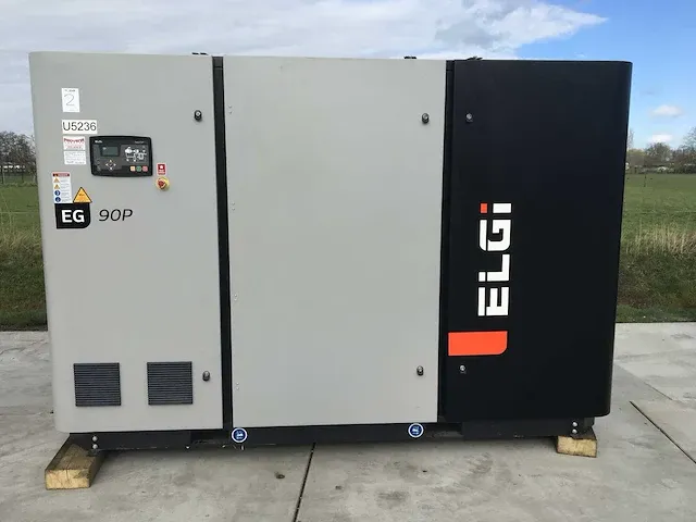 2021 elgi eg90v-11-p air compressor - afbeelding 2 van  5