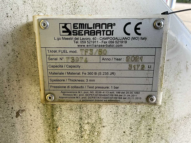 2021 emiliana serbator tf3/50 brandstoftank - afbeelding 10 van  10