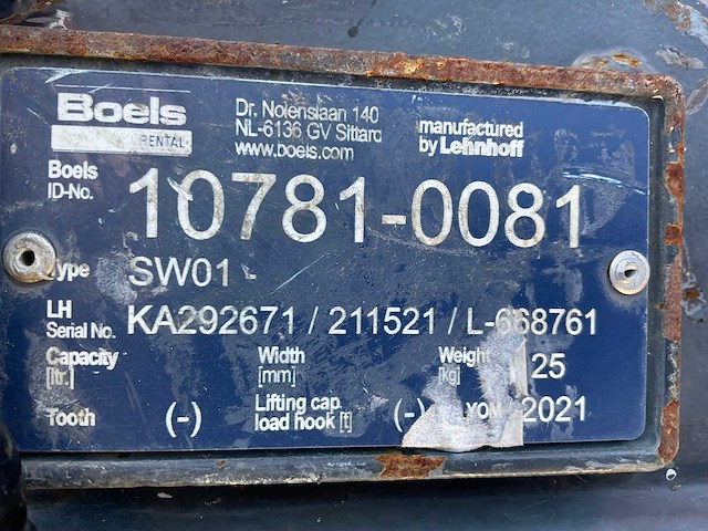 2021 epiroc sb152 hydraulische breekhamer - afbeelding 6 van  7