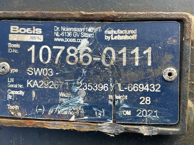 2021 epiroc sb152 hydraulische breekhamer - afbeelding 7 van  8