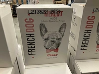 2021 french dog rode wijn (54x) - afbeelding 3 van  4