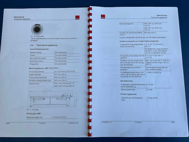 2021 fritsch amt-250-0700 gebaktafel - afbeelding 6 van  7