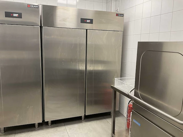 2021 gemm efb/02 dubbeldeurs vriezer - afbeelding 1 van  5