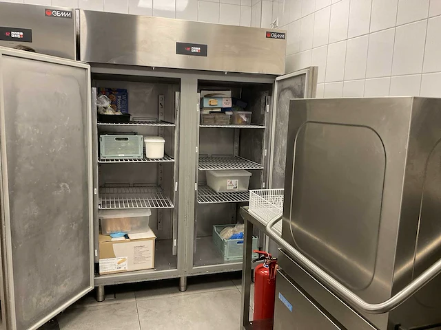 2021 gemm efb/02 dubbeldeurs vriezer - afbeelding 4 van  5