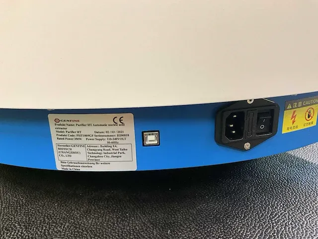 2021 genfine purifier ht automatische nucleïnezuurextractor - afbeelding 10 van  12