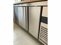 2021 ggmgastro premium ktf227nd 4-deurs rvs koelwerkbank - afbeelding 7 van  13