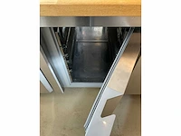 2021 ggmgastro premium ktf227nd 4-deurs rvs koelwerkbank - afbeelding 12 van  13