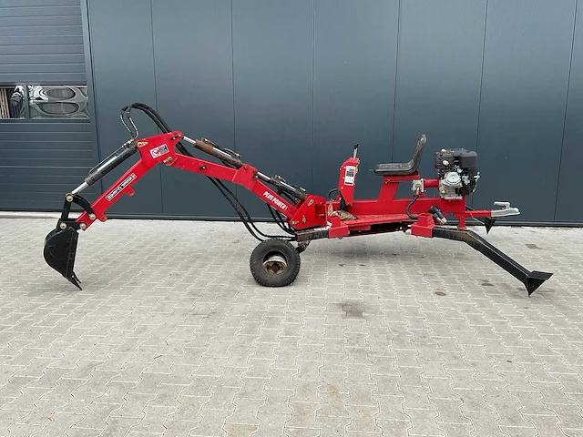 2021 graafmachine met trekhaak graaflaadcombinatie - afbeelding 1 van  18