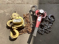 2021 haklift & powertex wll3t & plh32 kettingtakel (2x) - afbeelding 1 van  4