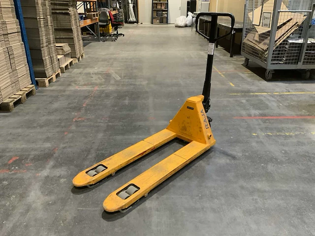 2021 hand hydraulische palletwagen - afbeelding 1 van  7