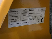 2021 hand hydraulische palletwagen - afbeelding 7 van  7