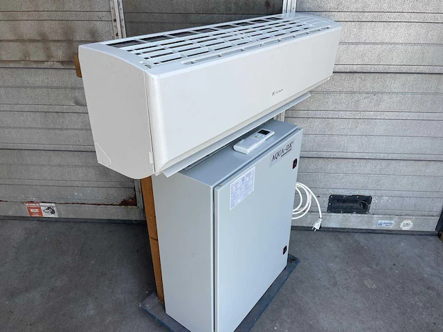 2021 hexair aqua dx watergekoelde airco op frame - afbeelding 4 van  11