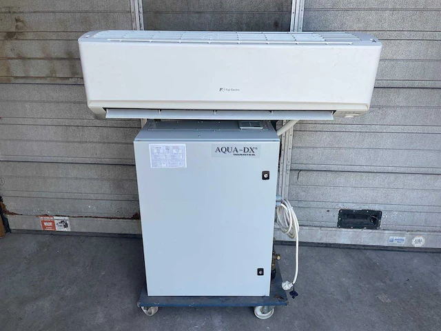 2021 hexair aqua dx watergekoelde airco op frame - afbeelding 5 van  11