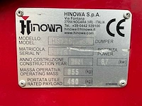 2021 hinowa hs701 dumper - afbeelding 9 van  17