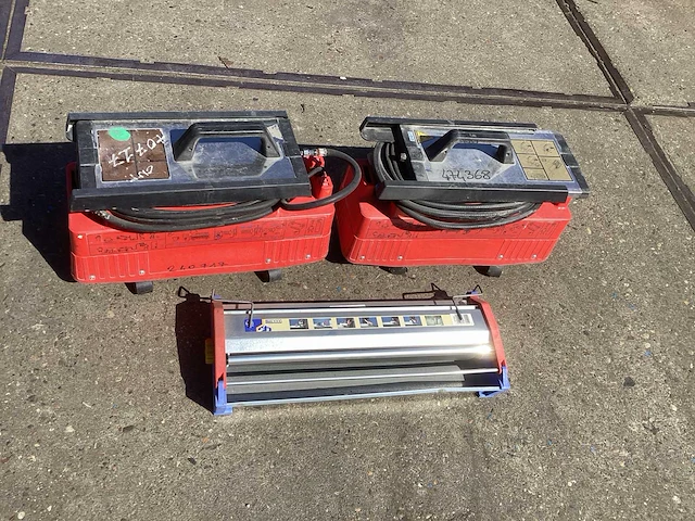 2021 hiretech htw-5 behangafstomer (2x) - afbeelding 1 van  2