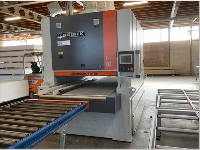2021 houfek spb 1350 bulldog 7 breedbandschuurmachine - afbeelding 1 van  22