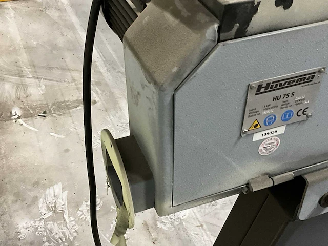 2021 huvema hu 75 s bandschuurmachine - afbeelding 3 van  12