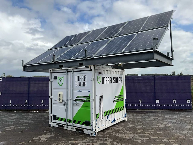 2021 infra solar 1904 off-grid/hybride energy unit 44kva/66,2kwh - afbeelding 1 van  34