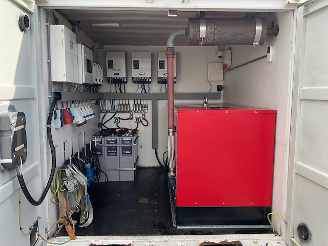 2021 infra solar 1904 off-grid/hybride energy unit 44kva/66,2kwh - afbeelding 29 van  34
