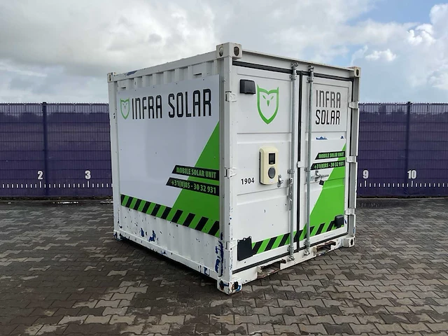 2021 infra solar 1904 off-grid/hybride energy unit 44kva/66,2kwh - afbeelding 3 van  34
