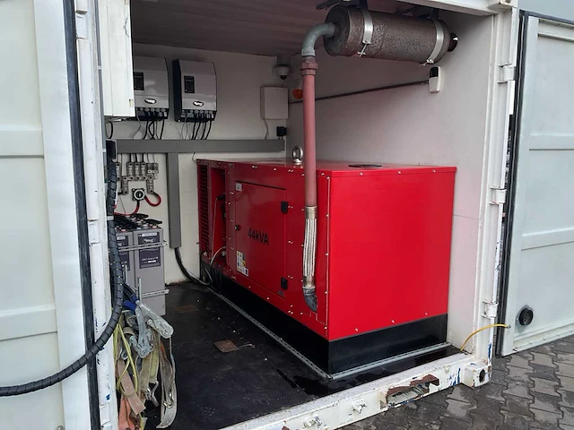 2021 infra solar 1904 off-grid/hybride energy unit 44kva/66,2kwh - afbeelding 7 van  34