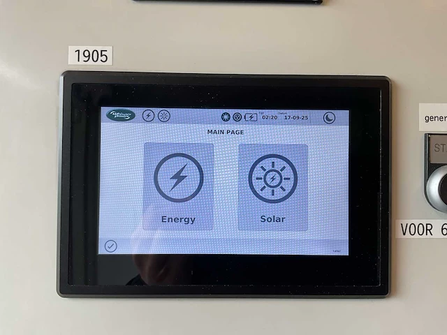 2021 infra solar 1905 off-grid/hybride energy unit 44kva/66,2kwh - afbeelding 19 van  42