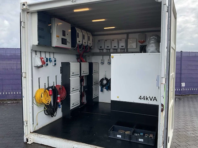 2021 infra solar 1905 off-grid/hybride energy unit 44kva/66,2kwh - afbeelding 6 van  42